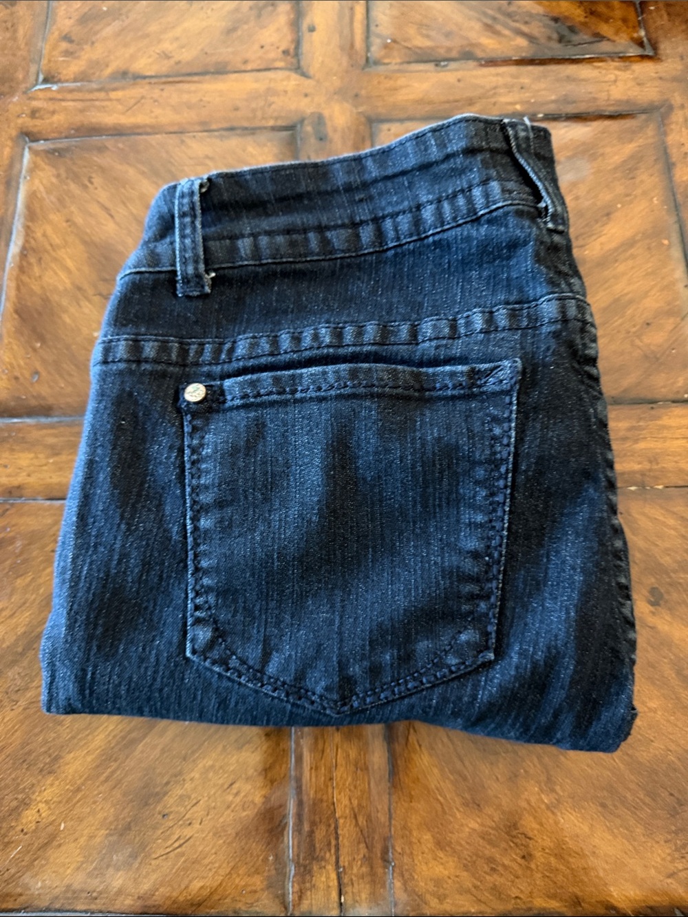 torrid Black Stretch Denim Jeggings with Back Pocket